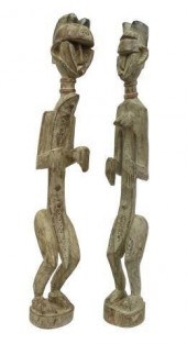 (2) CARVED TRIBAL FERTILITY SC