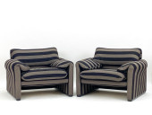 (2) CASSINA 'MARALUNGA' LOUNGE