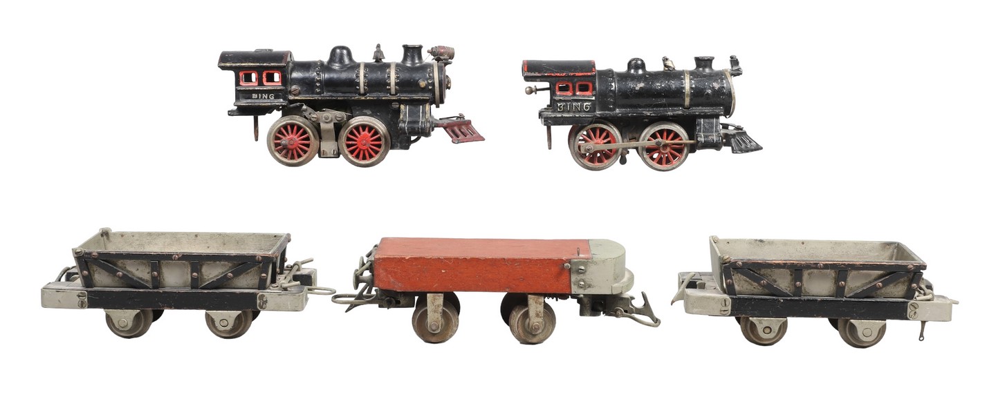 (2) Cast iron bing engines to