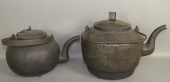 2 CAST IRON TEAKETTLESca. 1770