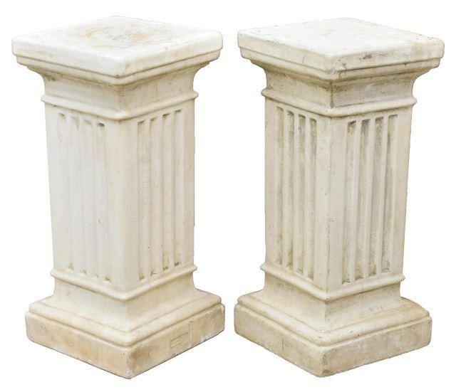 (2) CAST STONE ARCHITECTURAL