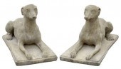 2) CAST STONE GARDEN STATUARY,