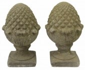 (2) CAST STONE GARDEN STATUARY