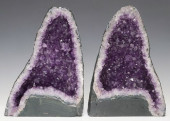 (2) CATHEDRAL AMETHYST GEODE S