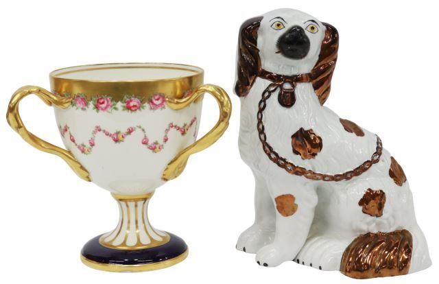 (2) CAULDON LOVING CUP &