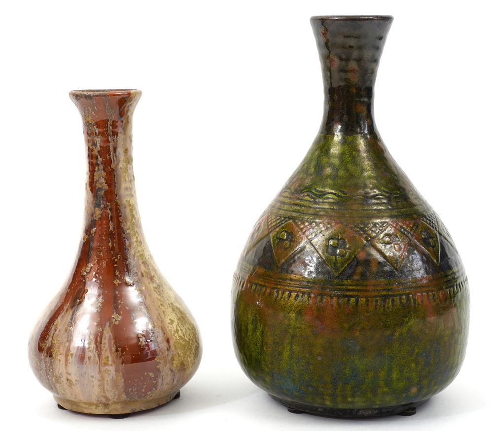2 CERAMIC LATVIAN VAL DAVID