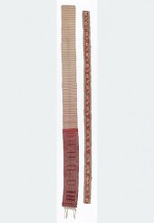 2 CEREMONIAL BELTS, SUMATRATwo