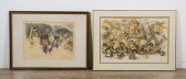 2 CHAIM GROSS LITHOGRAPHSChaim