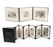 2 CHARLES BRAGG ETCHING PORTFO