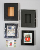 2 CHARLES FAZZINO 3-D SILKSCRE