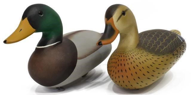(2) CHARLIE JOINER SIGNED MALLARD