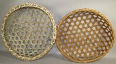2 CHEESE BASKETSca. early 19th