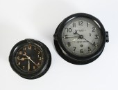 2 CHELSEA BAKELITE SHIP'S CLOC