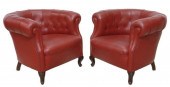 (2) CHESTERFIELD STYLE BARREL