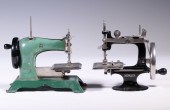 (2) CHILD'S TOY SEWING MACHINE