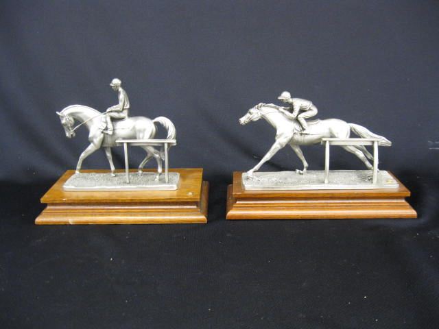 2 Chilmark Pewter Sculptures of