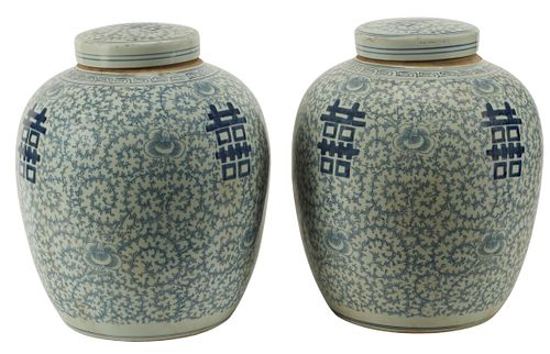 (2) CHINESE BLUE &AMP; WHITE
