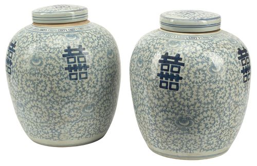 (2) CHINESE BLUE &AMP; WHITE