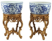 (2) CHINESE BLUE &AMP; WHITE P