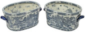 (2) CHINESE BLUE &AMP; WHITE P