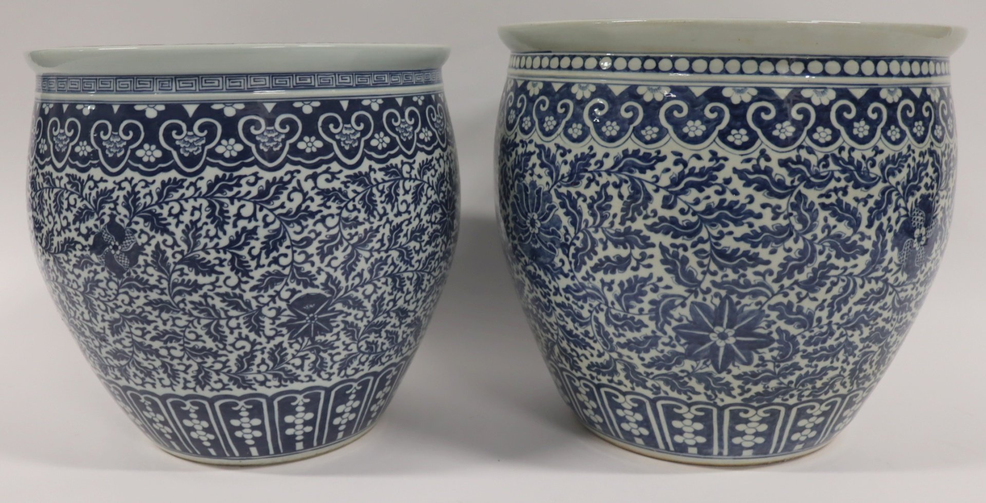 (2) CHINESE BLUE AND WHITE