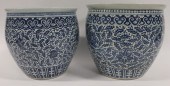 (2) CHINESE BLUE AND WHITE CHR