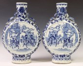 2) CHINESE BLUE & WHITE PORCEL