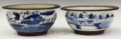(2) CHINESE BLUE & WHITE PORCE