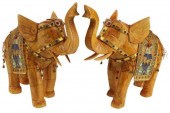 (2) CHINESE BONE TILED & CLOIS