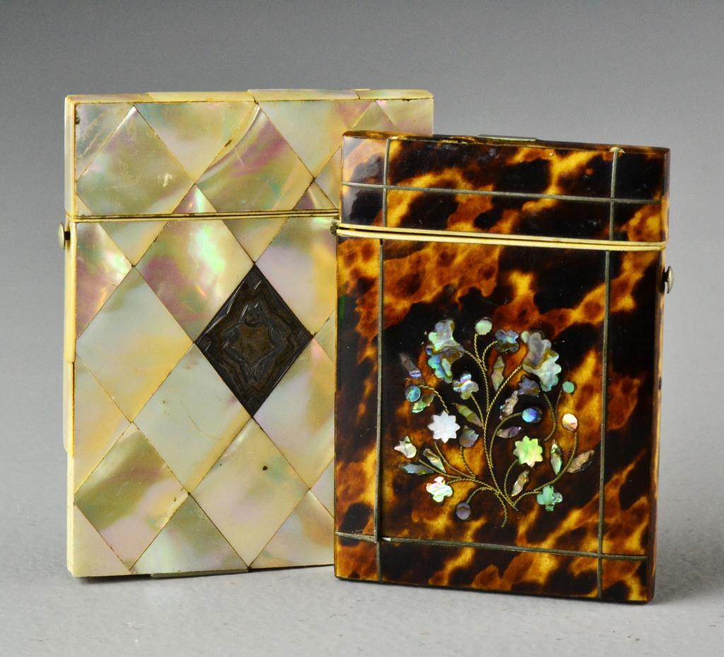 (2) Chinese Card Holders in MOP &