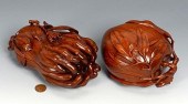 2 CHINESE CARVED BOXES INC. BU