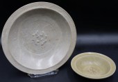 (2) CHINESE CELADON CRACKLE GL
