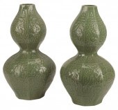 (2) CHINESE CELADON PORCELAIN