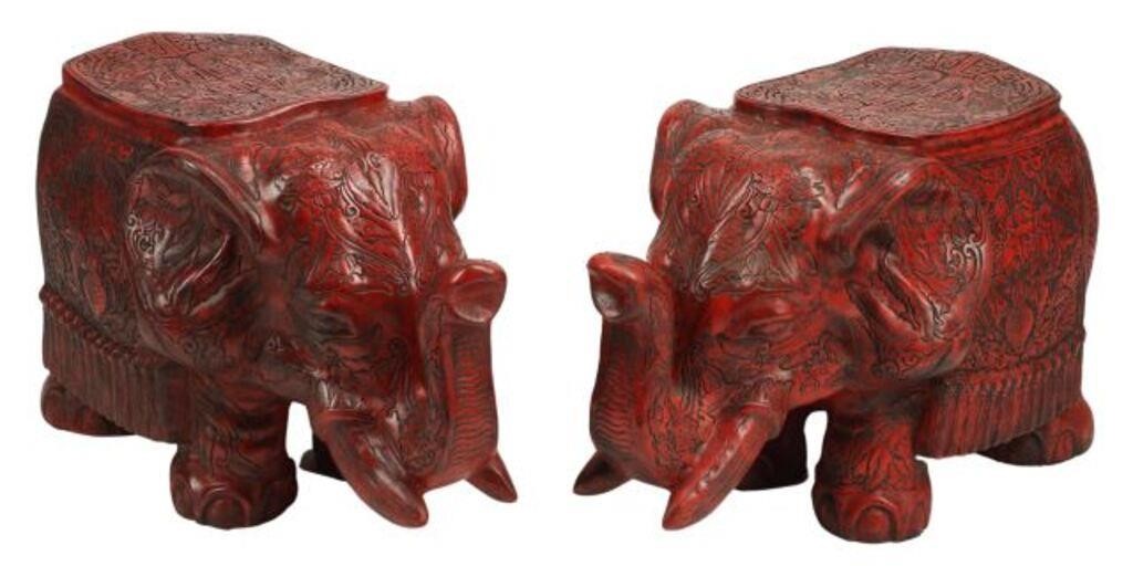 (2) CHINESE CINNABAR