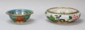 2 CHINESE CLOISONNE BOWLS2 Chi