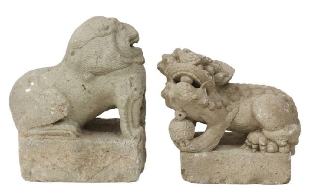 (2) CHINESE CONCRETE GUARDIAN FOO
