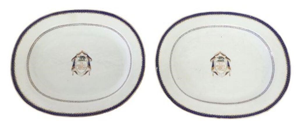 (2) CHINESE EXPORT ARMORIAL