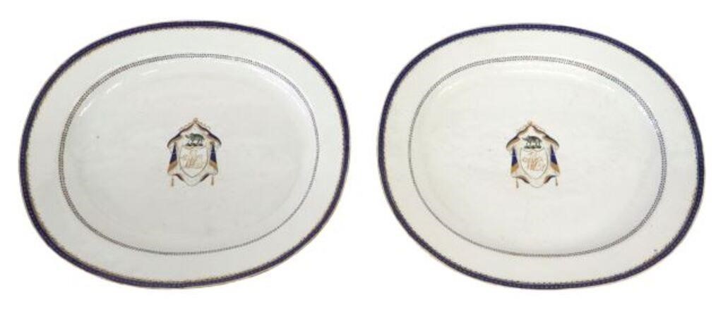 (2) CHINESE EXPORT ARMORIAL