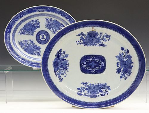 2 CHINESE EXPORT FITZHUGH