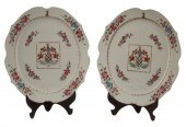 (2) CHINESE EXPORT PORCELAIN A