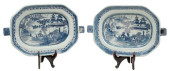 (2) CHINESE EXPORT STYLE BLUE