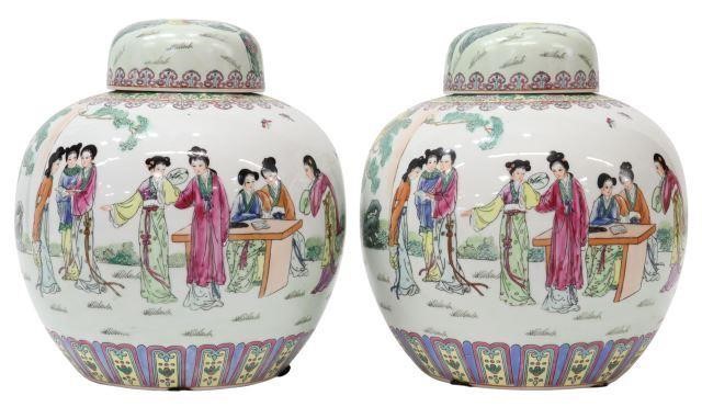 (2) CHINESE FAMILLE ROSE