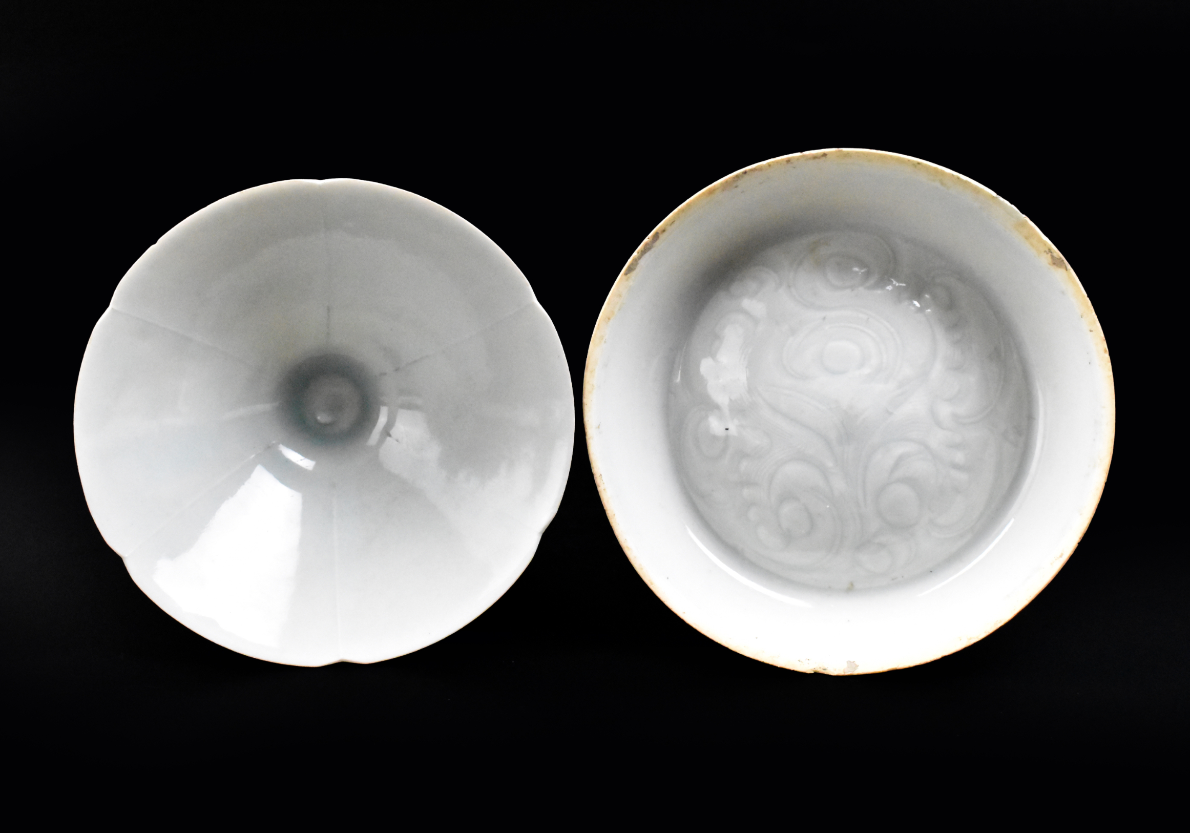 2 CHINESE HUTIAN WARE QINGBAI