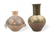 2 CHINESE JAR, HAN DYNASTY & N