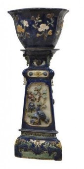 (2) CHINESE JARDINIERE PLANTER