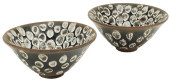 (2) CHINESE JUN WARE BROWN &AM
