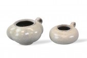 2 CHINESE LONGQUAN WARE BIRD F