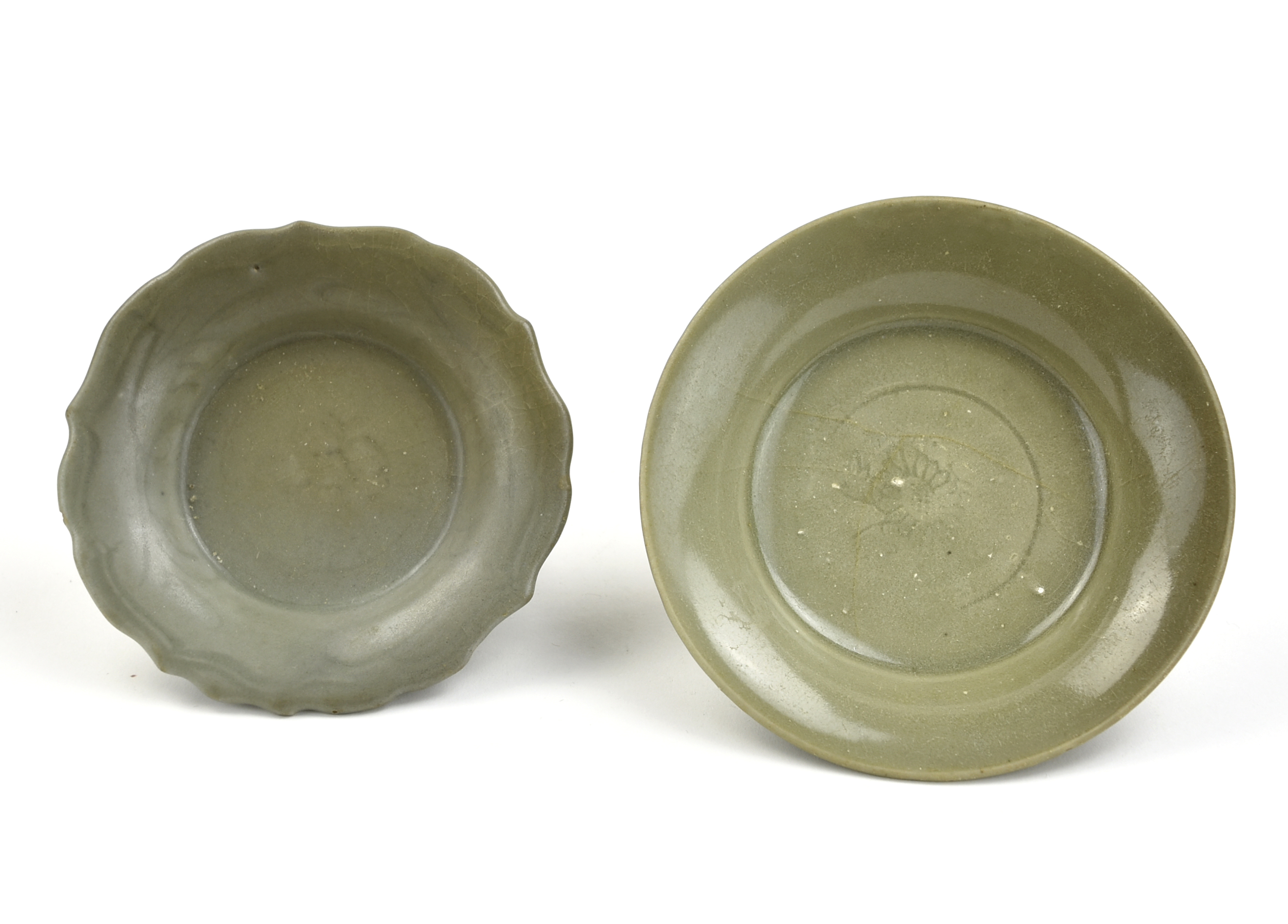 2 CHINESE LONGQUAN WARE CELADON