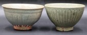 (2) CHINESE MING? CELADON CRAC