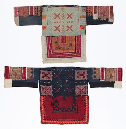 2 CHINESE MINORITY EMBROIDERED